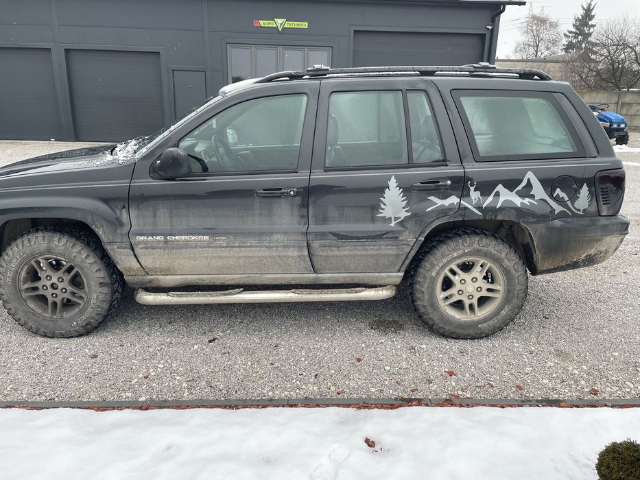 Jeep grand cherokee wj /bez rdzy/opony terenowe
