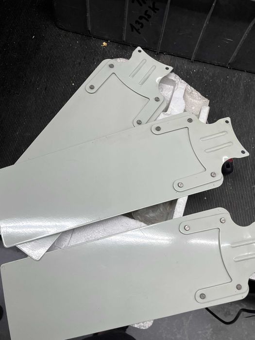 Ventilador de Teto novo  S&P HTS-90 45W Branco – 3 Pás Metálicas