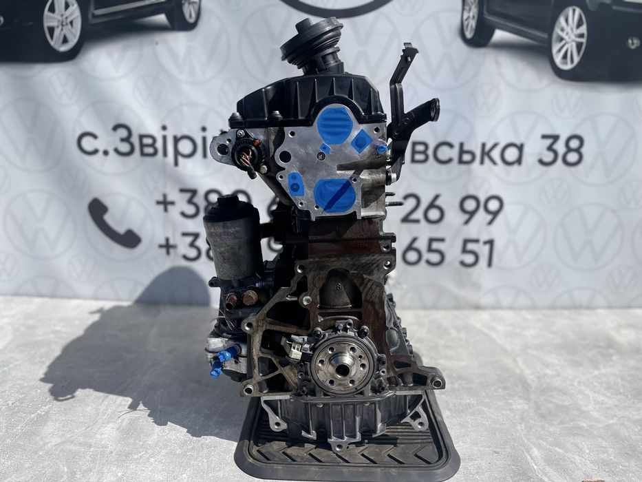 Мотор 1.9 tdi BXE Passat B6 Golf 5 двигун Skoda a5 Touran двигатель 1.9 тді bxe Caddy