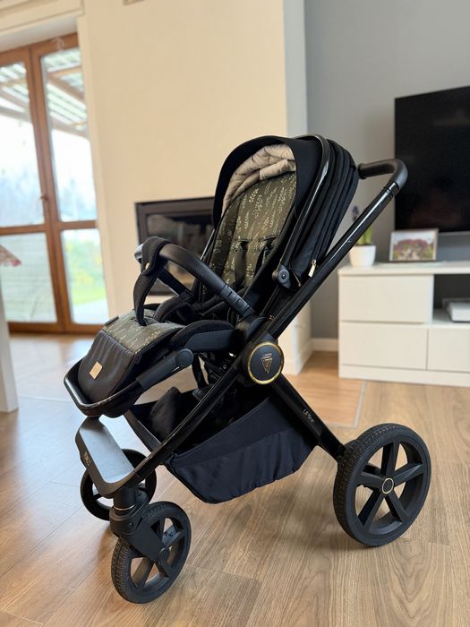 Venicci Upline – czarny, gwarancja, bogaty zestaw!