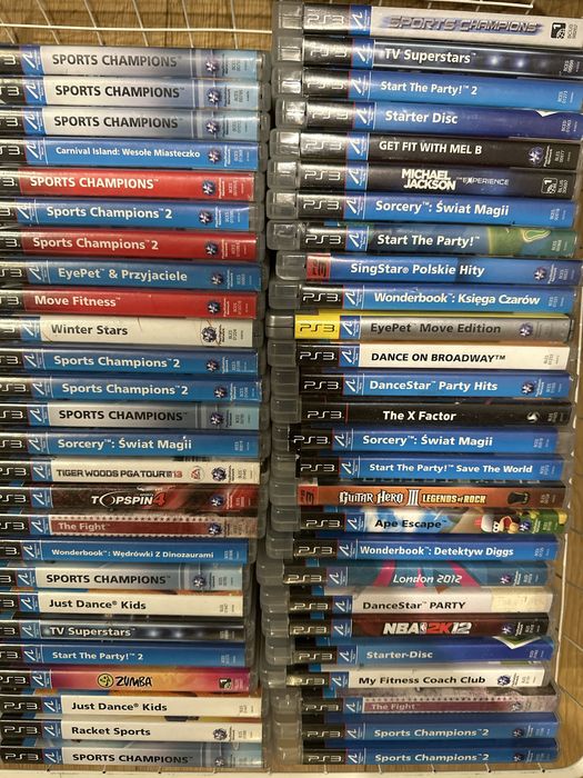 GRY na platforme Ps3 Playstation 3 move dla dzieci WRC dirt colin NFS