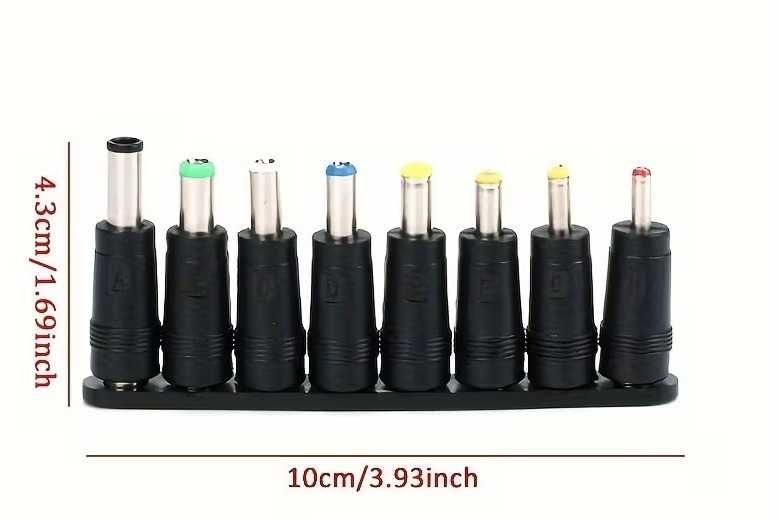 Набір адаптерів перехідників роз'ємів для роутерів/ноутбуків DC5.5x2.1