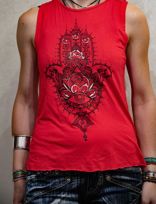 Майка червона Goldi