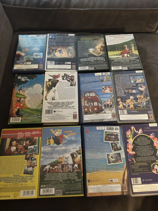 Kasety VHS bajki