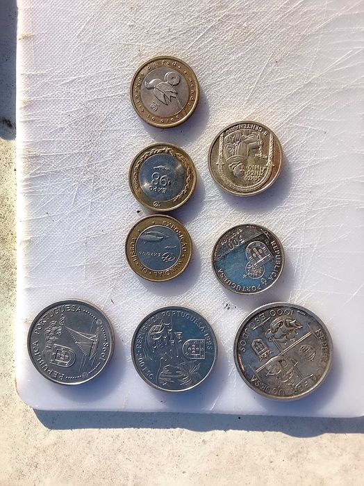 moedas comemorativas