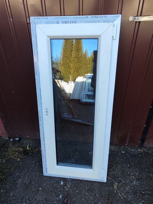 Okno pcv 55 x 124 używane 60 x 120