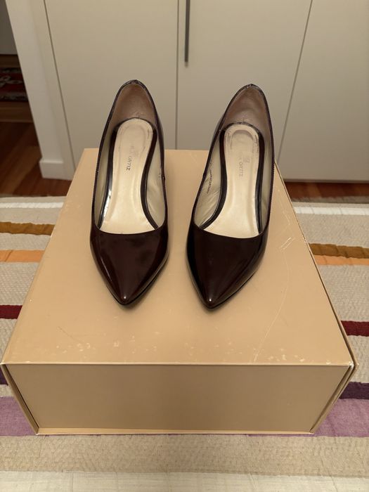 Sapatos salto alto Gloria Ortiz bordeaux