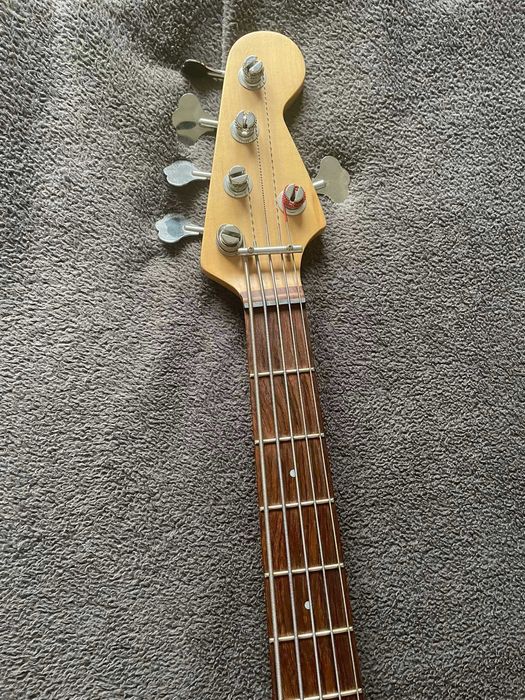 5-strunowa gitara basowa custom , EMG, Schaller + hardcase