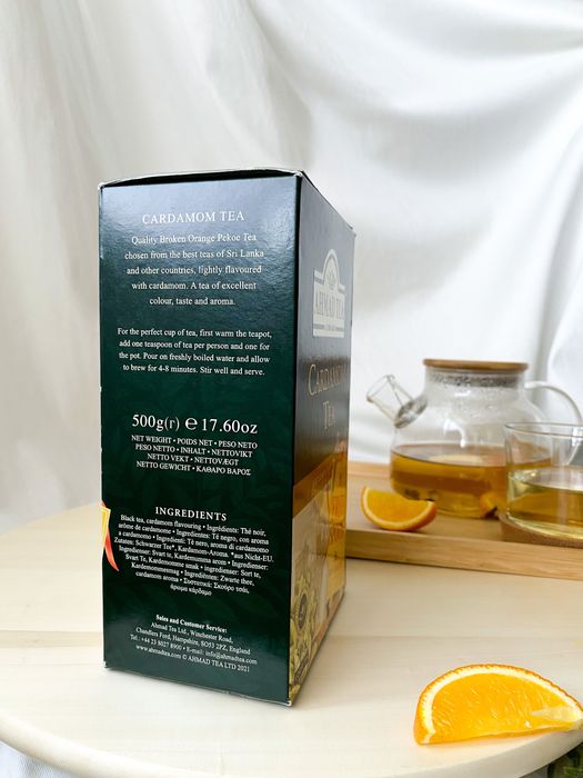 Чай чорний з кардамоном AHMAD 500 грам