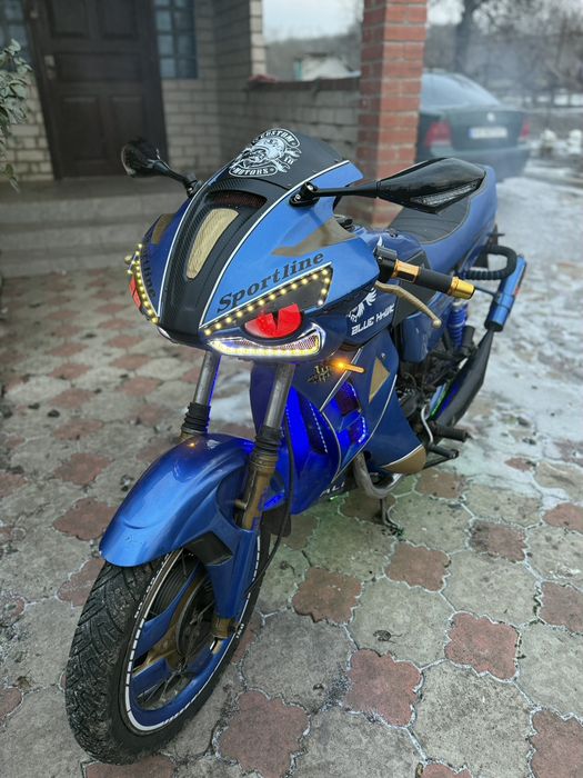Мотоцикл Jawa 634- project "Blue Hawk"