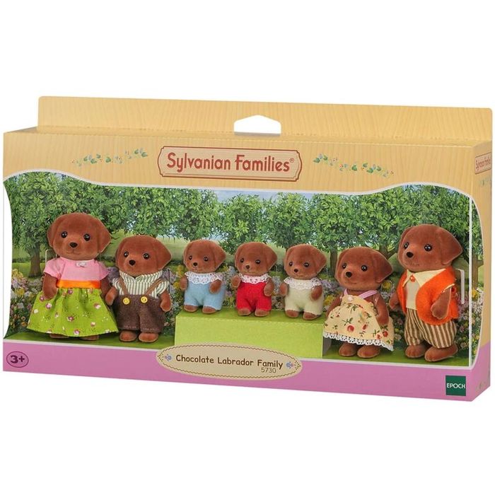 Sylvanian families Chocolate Labrador family 5730 /