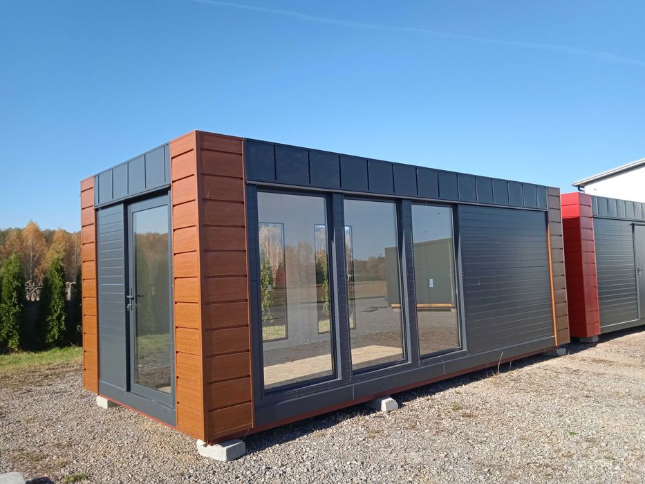 Kontener Pawilon Mieszkalny Handlowy Biurowy Socjalny 8x3 każdy rozm.