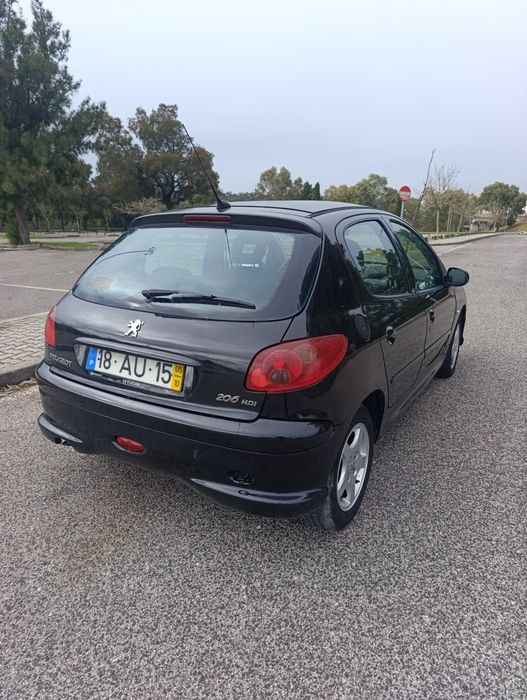 Peugeot 206 HDI Black & Silver