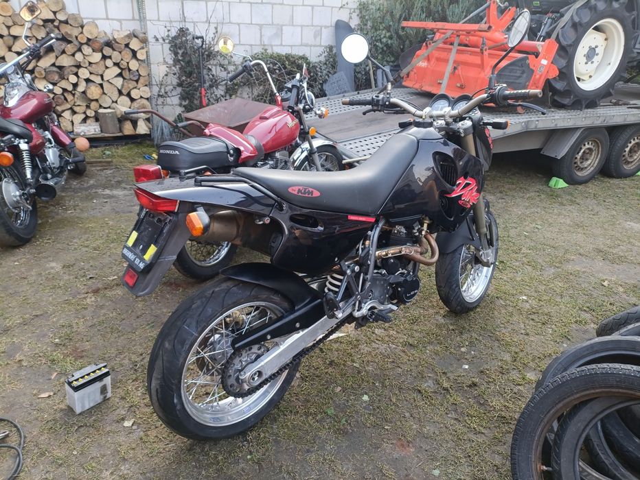 KTM 620 Duke-E tylko 19tys km
