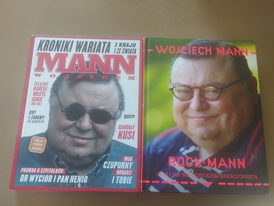 Wojciech Mann - 2 książki