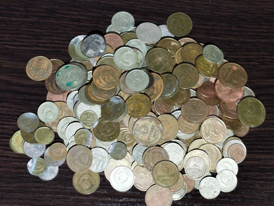 Монеты СССР 350 шт.