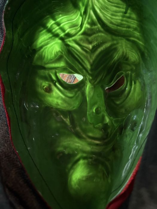 Maska Wiedźmy/Czarownicy z kapturem – Idealna na Halloween