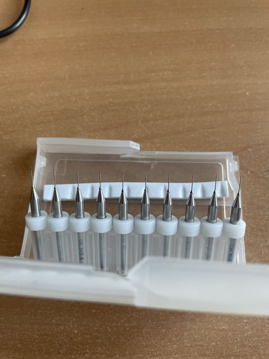 Свердла твердосплавні 0.3 мм для друкованих плат XCAN