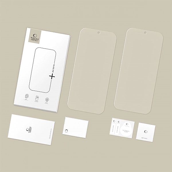 Szkło hartowane Tech-Protect Glass Fit+ 2-pack na Google Pixel 9 Pro X