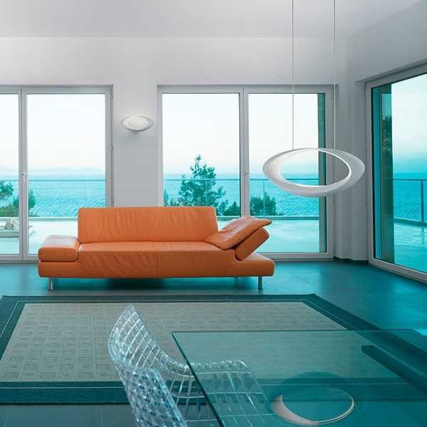 Suspensão CABILDO R7s Branco da Artemide (Original e Novo)