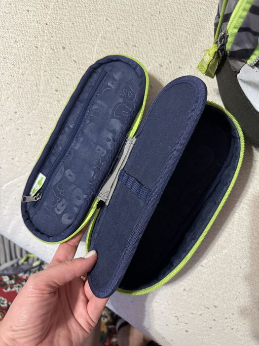 Шкільний рюкзак Ergobag з пеналом та сумкою для  взуття