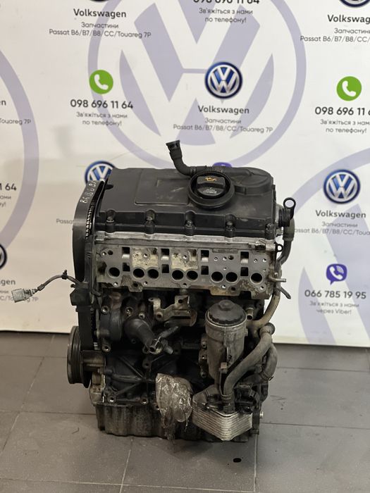 Мотор двигун BKP Passat B6 2.0 TDI розборка