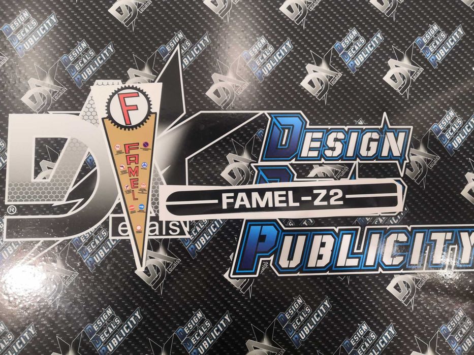 Autocolantes para Famel Z2 - Z3 --- 2º modelo