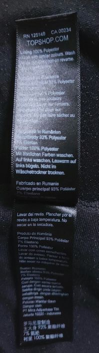 Sukienka TOPSHOP rozmiar S - nowa