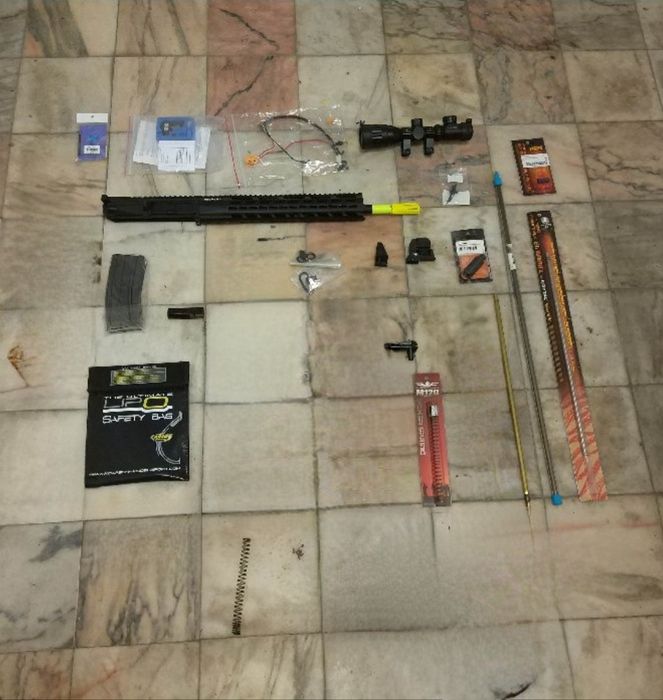 Material para airsoft(venda de excedente)