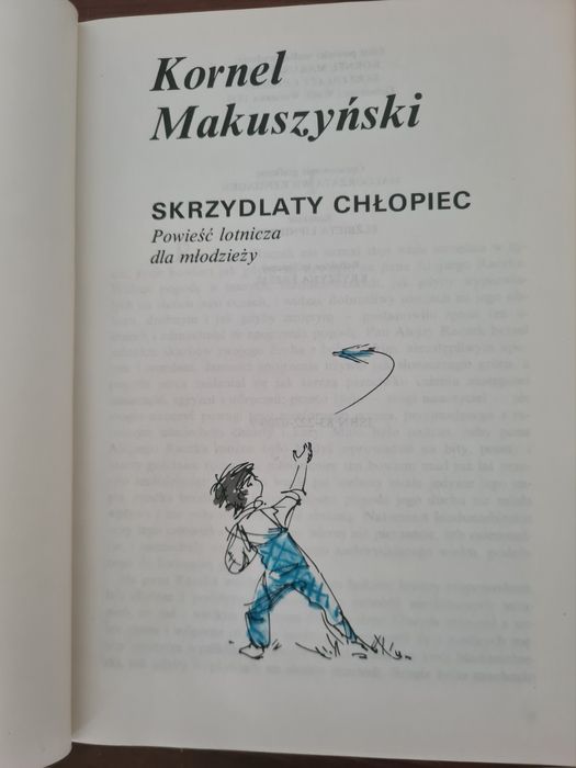 Skrzydlaty chłopiec - Kornel Makuszyński