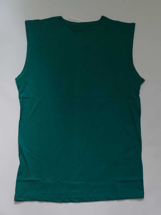 Bezrękawnik męski Koszulka bez rękawów bawełna DYNAMIC r. 3XL- 114 cm