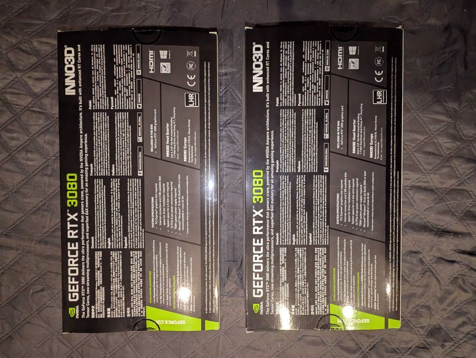 INNO3D GeForce RTX 3080 Twin X2 OC 10GB GDDR6X