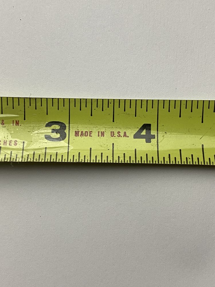 2.82 inches on a ruler best sale
