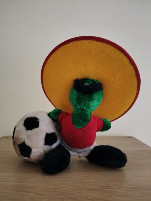 Mascote Mundial de 86 no México peluche