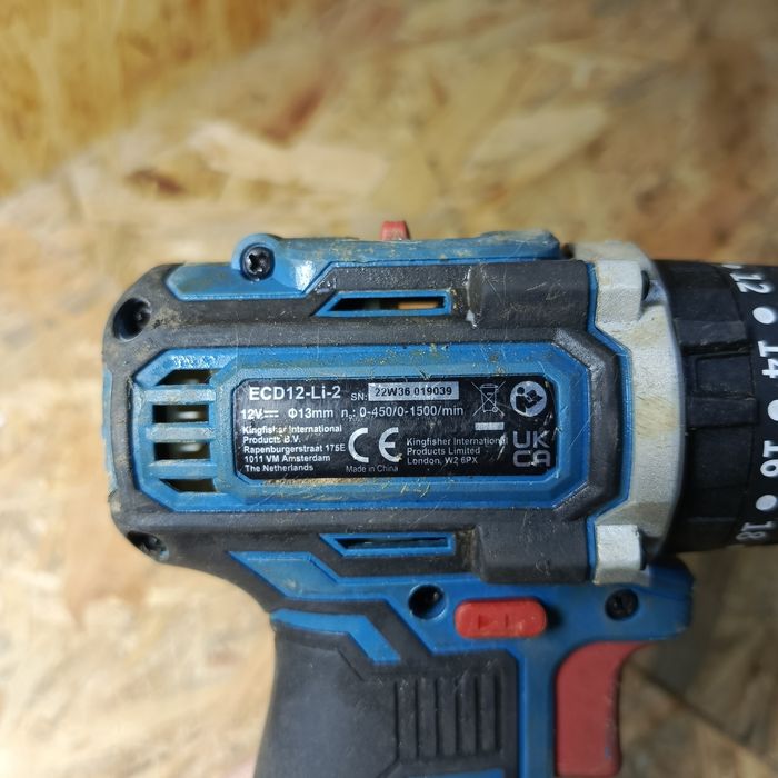 Wkrętarka erbauer 12v compact