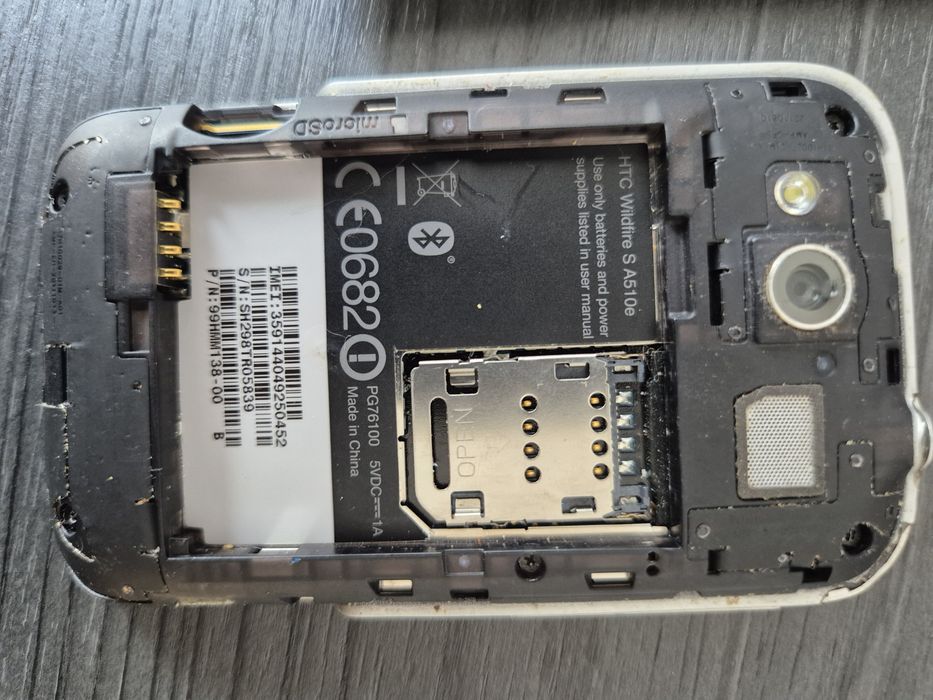 Продам HTC Wildfire S A510e