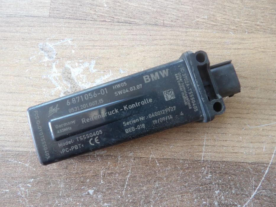 BMW - F25,F10 - MODUŁ , STEROWNIK KONTROLI CIŚNIENIA OPON - RDC - 6871056