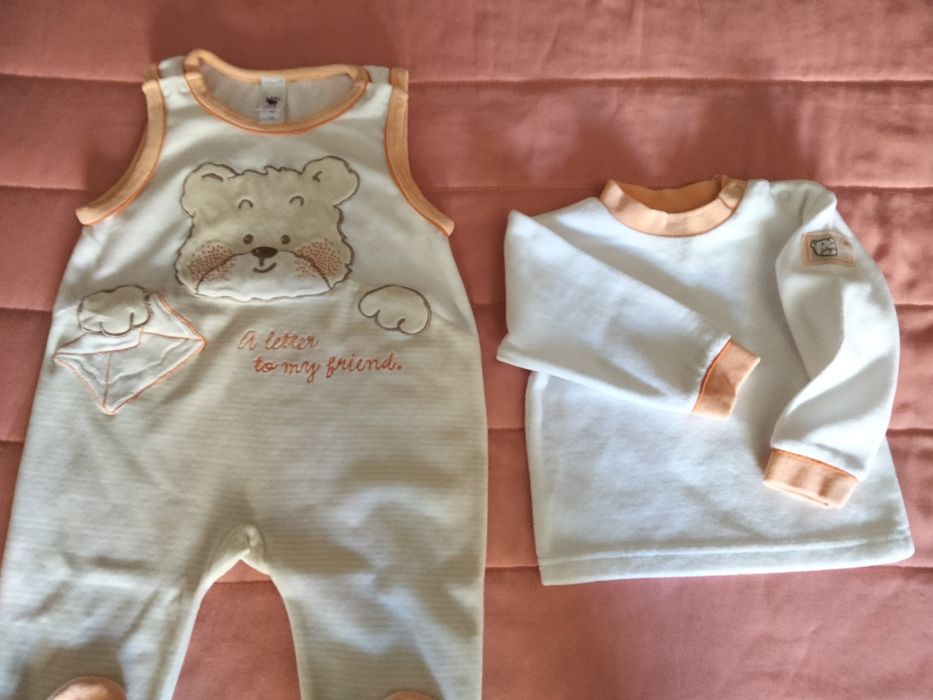 Conjunto Roupinhas Bebé 6-9 Meses Inverno
