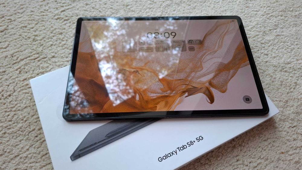 Samsung Tab S8+ PLUS 12,4" AMOLED, 120Hz modem 5G jak NOWY
