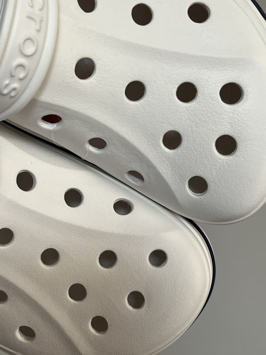 Крокси білі crocs жіночі bayaband white