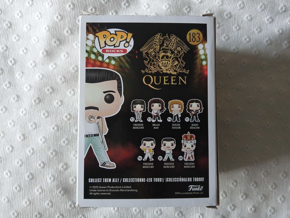 Funko Pop/Queen/Freddie Mercury #183