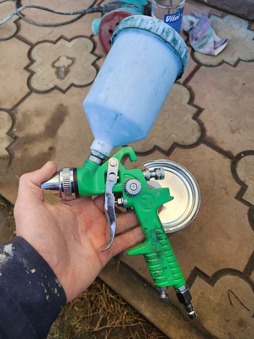 Фарбопульт Intertool 1.3 мм, краскопульт, полівізатор