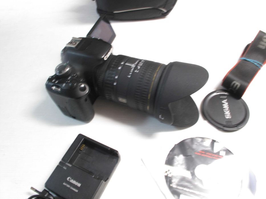 Canon 600D + 28-70mm 2.8 bom estado, mas não liga -Ver descrição