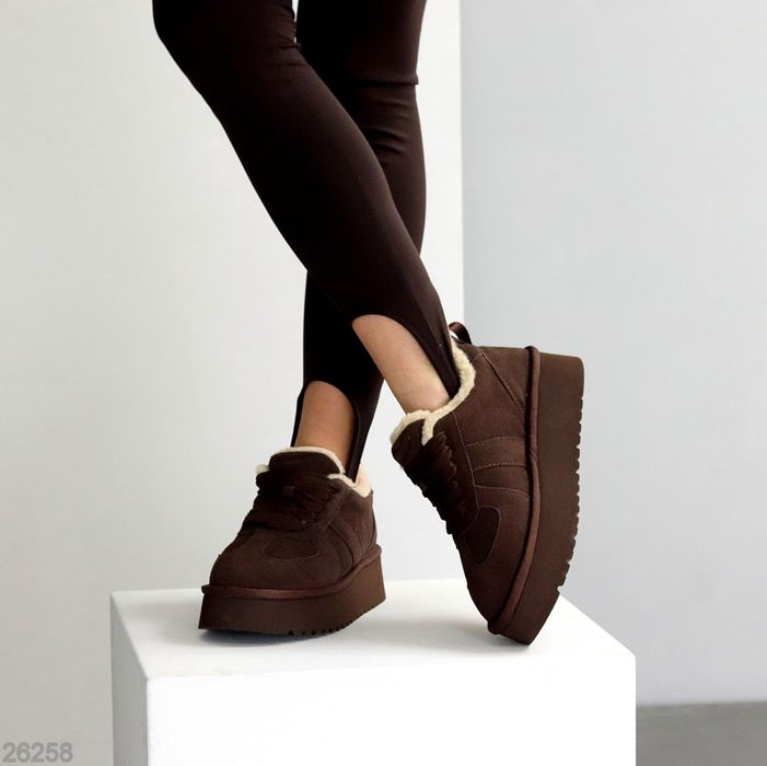 Кросівки уггі зимові з натуральної замші  РОЗПРОДАЖ