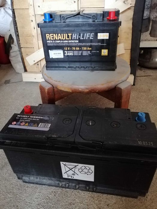Akumulator 70Ah i 110Ah oryg. Renault