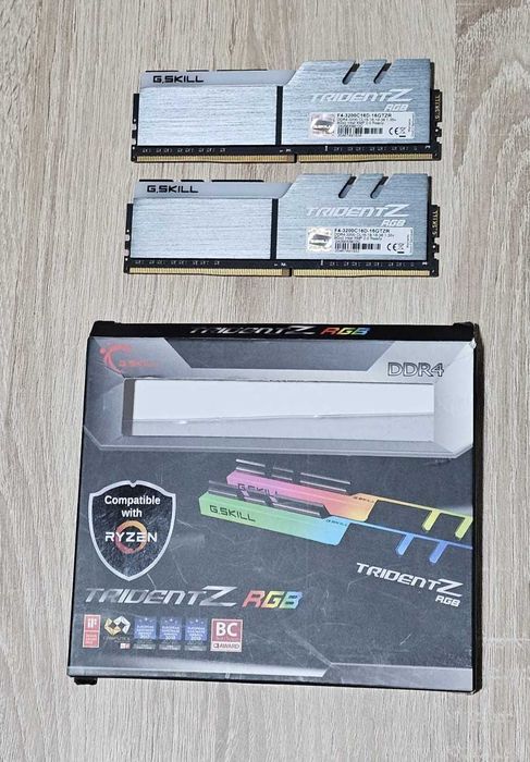 Memória Ram G.Skill Trident Z RGB Ddr4 16gb