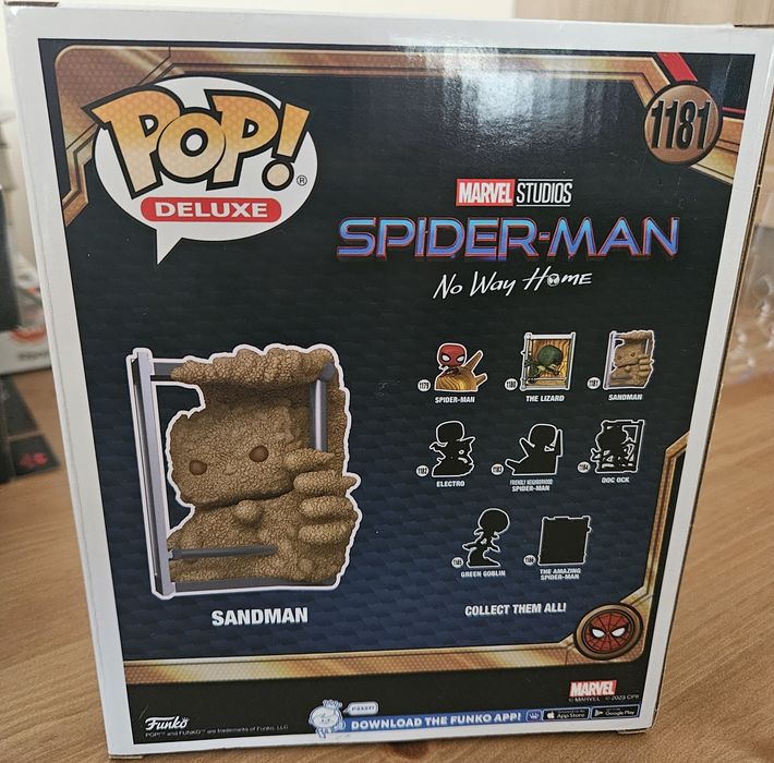 SpiderMan Funko POP 1181 SANDMAN