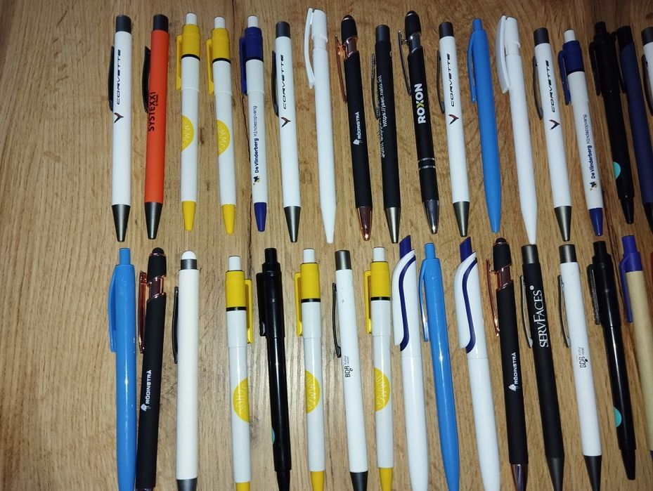 Zestaw długopisów