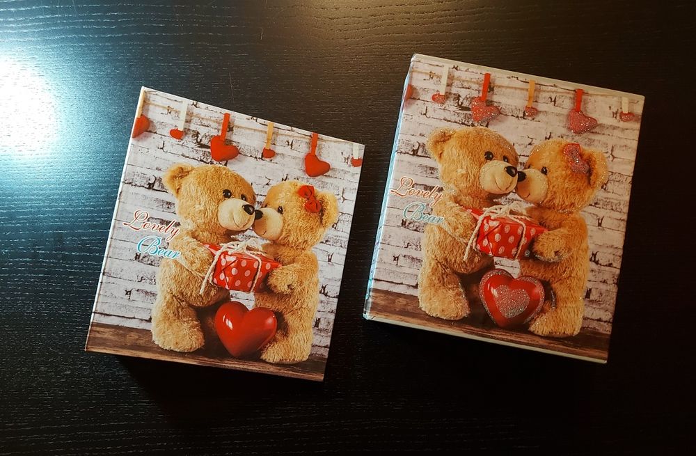 Álbum de fotografias ursinhos fofos