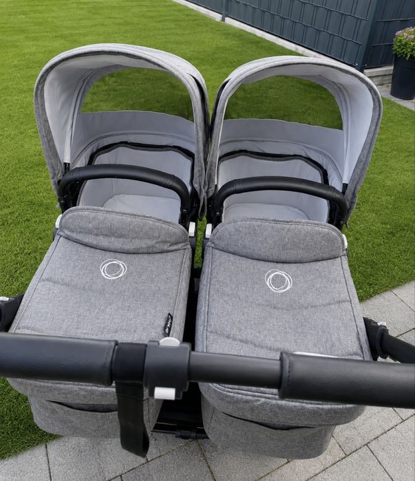 Bugaboo donkey kompletny wózek dla blizniąt